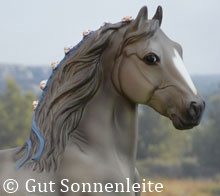 # 627 Shire - Augenweiss, Schleifen, B&auml;nder im Haar